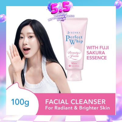 SENKA - Perfect Whip White Beauty Foam Facial Cleanser 100g