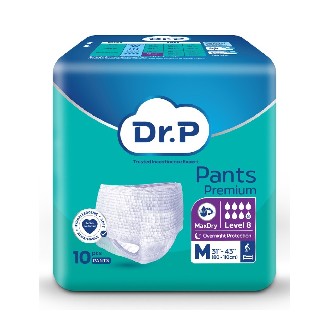 Premium Adult Pants Level 8 Size M 10s image