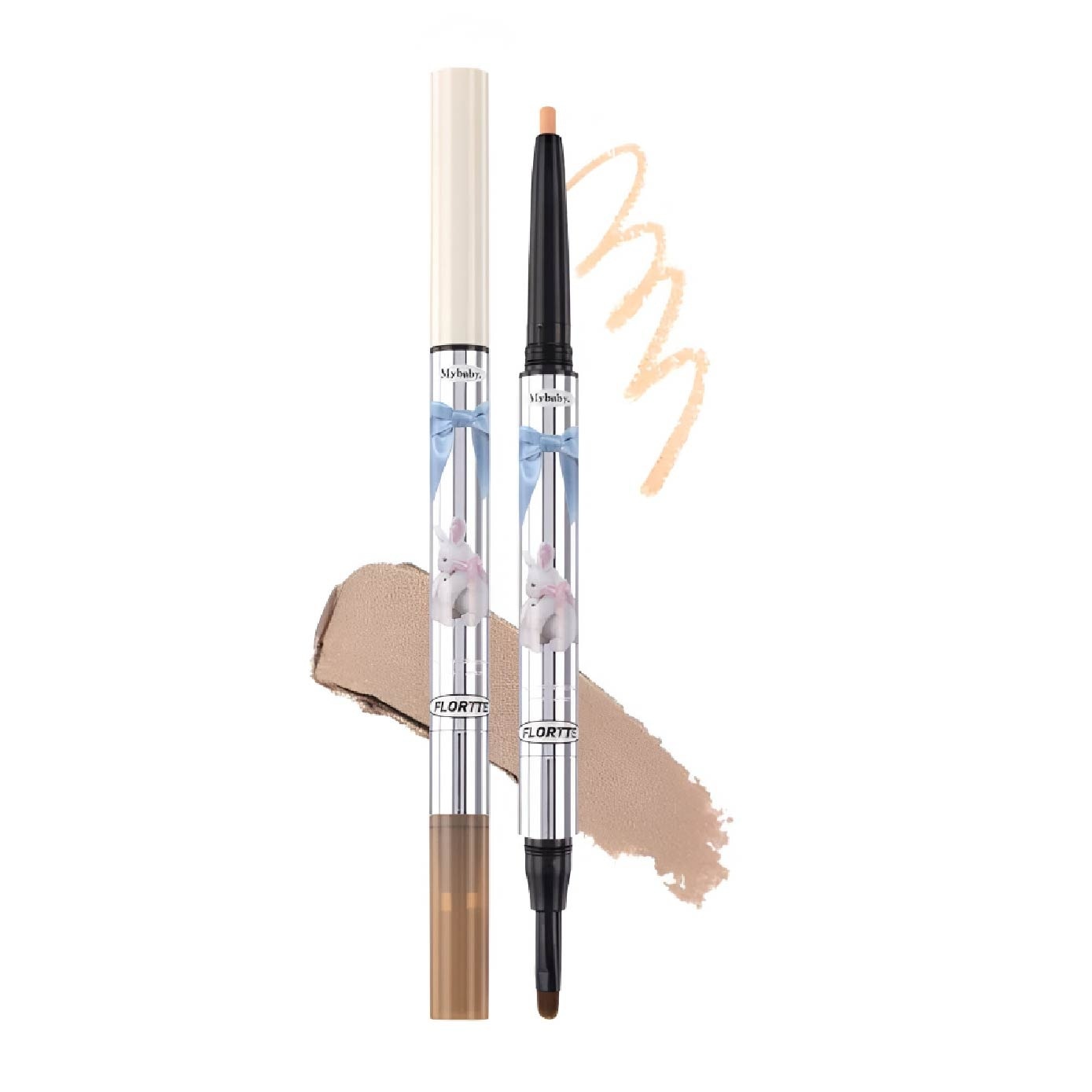 Mesmerizing Princess Double-Ended Lying Silkworm Pen 01 0.9g