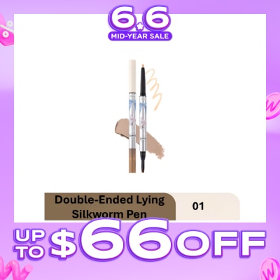 FLORTTE - Mesmerizing Princess Double-Ended Lying Silkworm Pen 01 0.9g