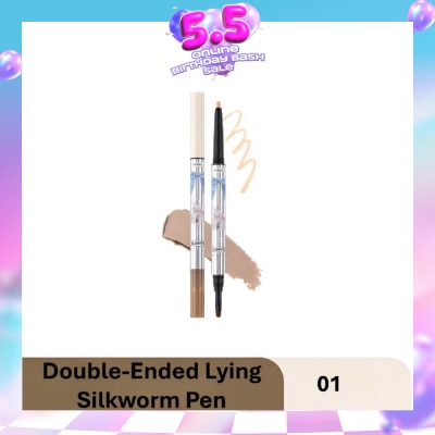 FLORTTE - Mesmerizing Princess Double-Ended Lying Silkworm Pen 01 0.9g