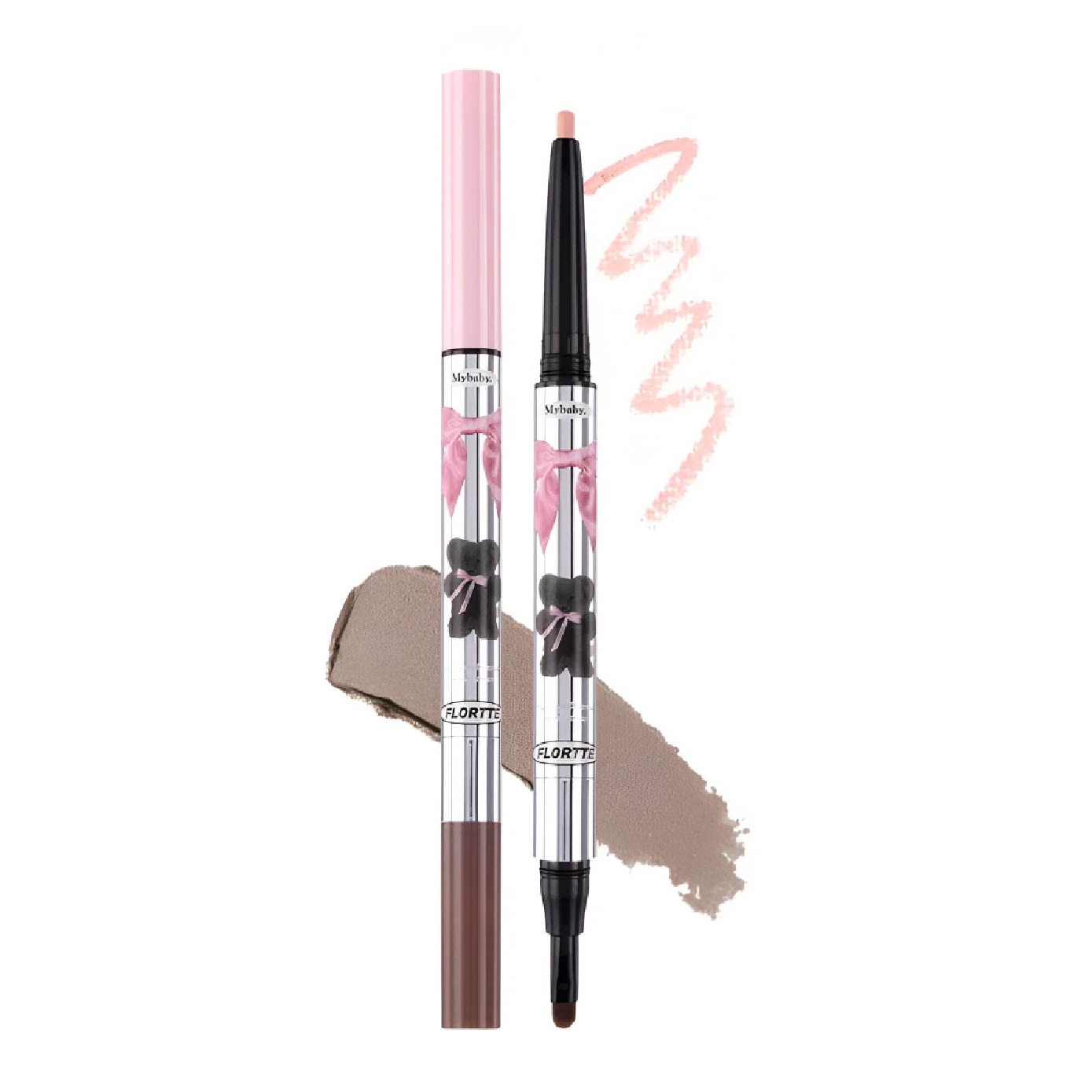 Mesmerizing Princess Double-Ended Lying Silkworm Pen 02 0.9g