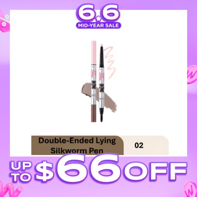 FLORTTE - Mesmerizing Princess Double-Ended Lying Silkworm Pen 02 0.9g