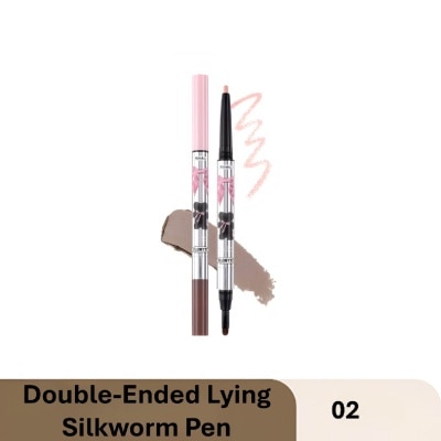 FLORTTE - Mesmerizing Princess Double-Ended Lying Silkworm Pen 02 0.9g