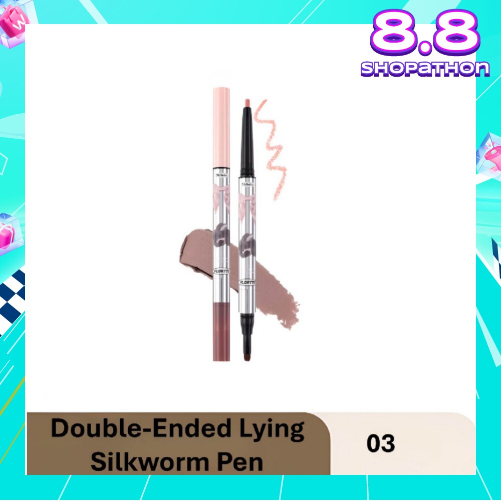 Mesmerizing Princess Double-Ended Lying Silkworm Pen 03 0.9g