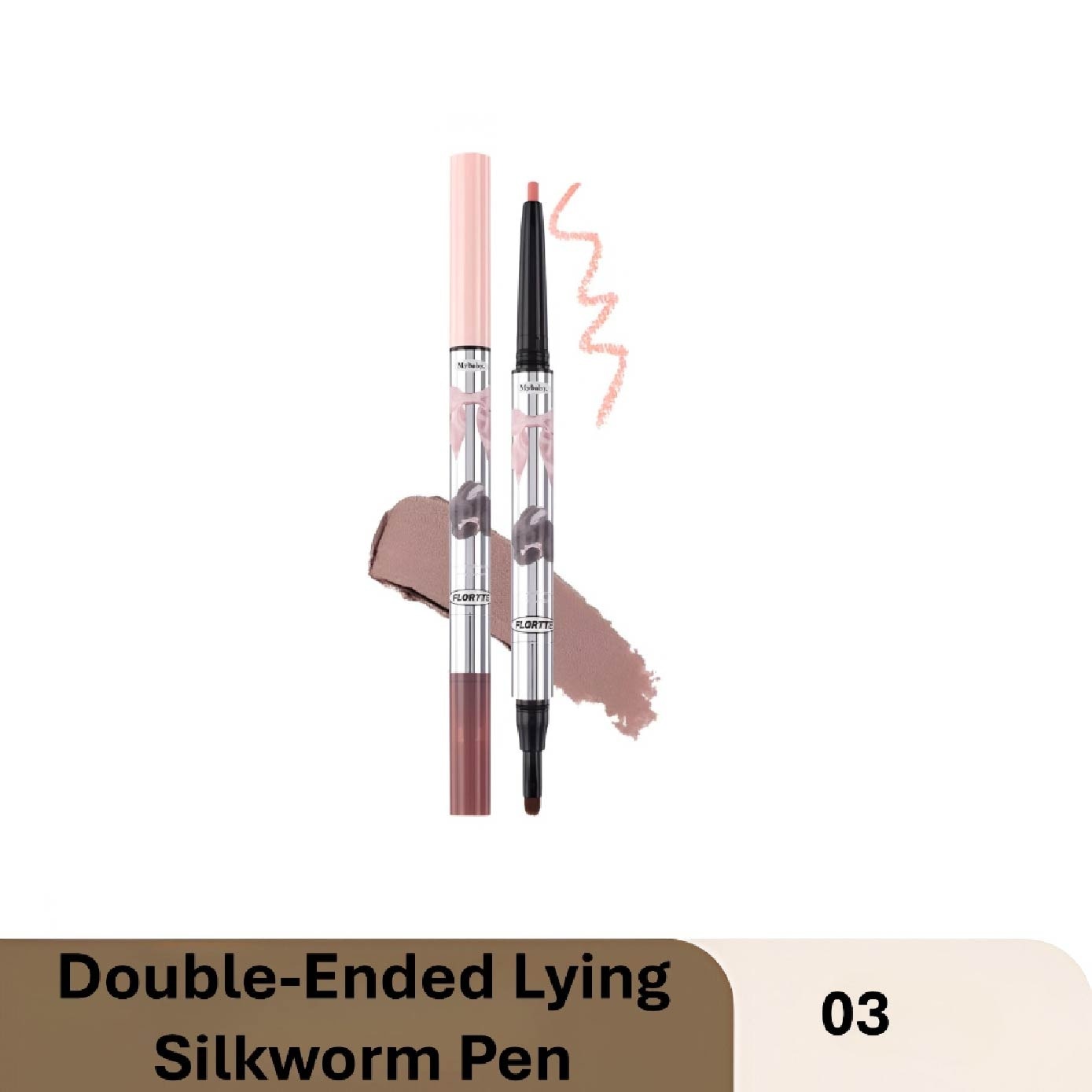Mesmerizing Princess Double-Ended Lying Silkworm Pen 03 0.9g