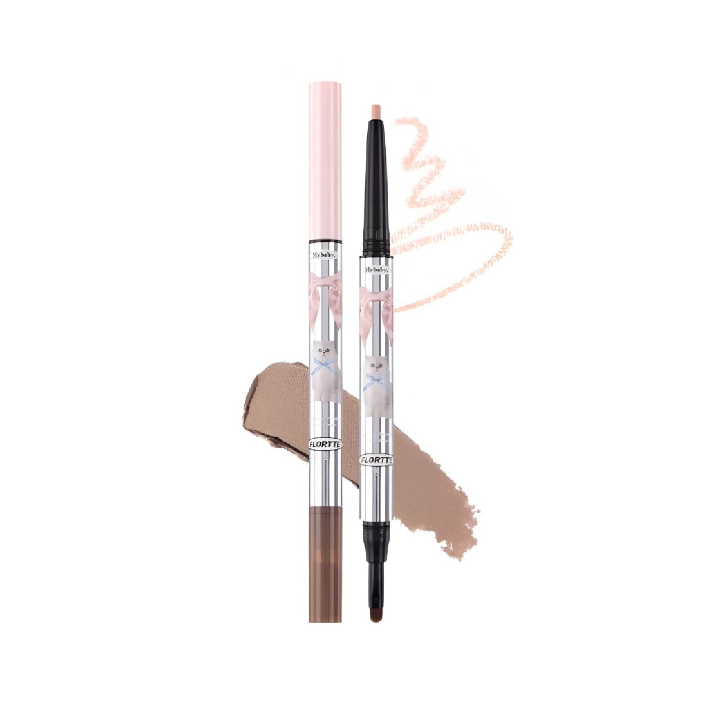 Mesmerizing Princess Double-Ended Lying Silkworm Pen 04 0.9g