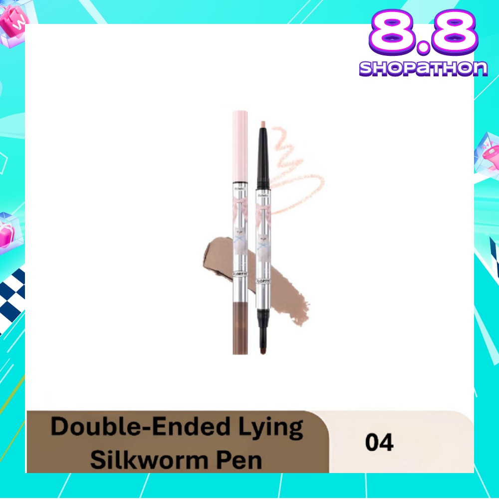 Mesmerizing Princess Double-Ended Lying Silkworm Pen 04 0.9g