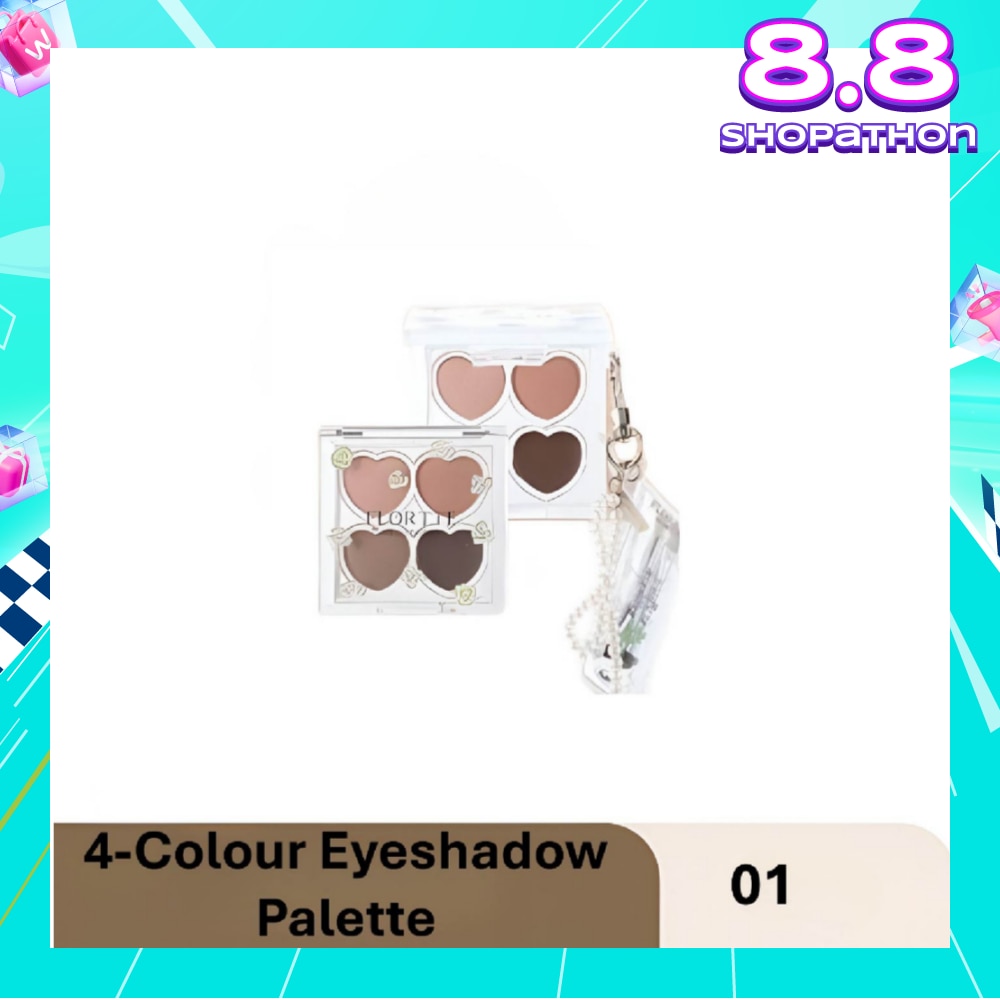 Love Yourself 4-Colour Eyeshadow Palette 01 2.7g