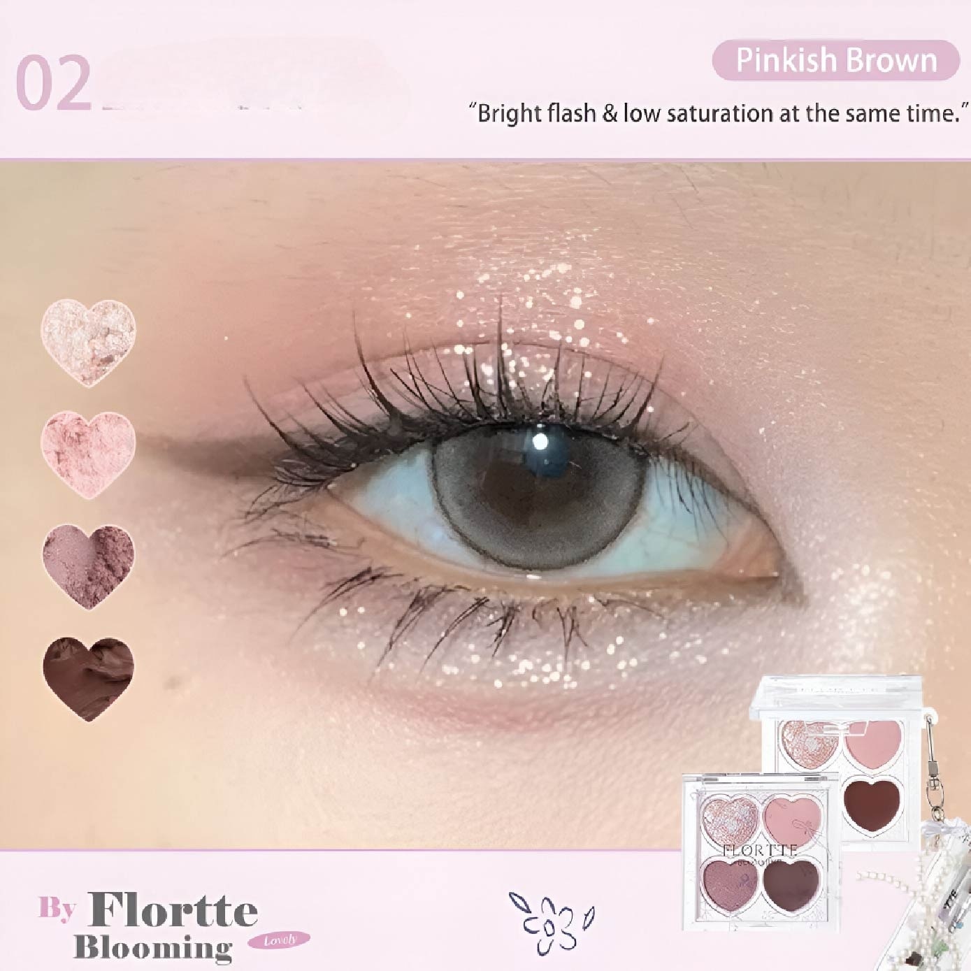 Love Yourself 4-Colour Eyeshadow Palette 02 2.7g