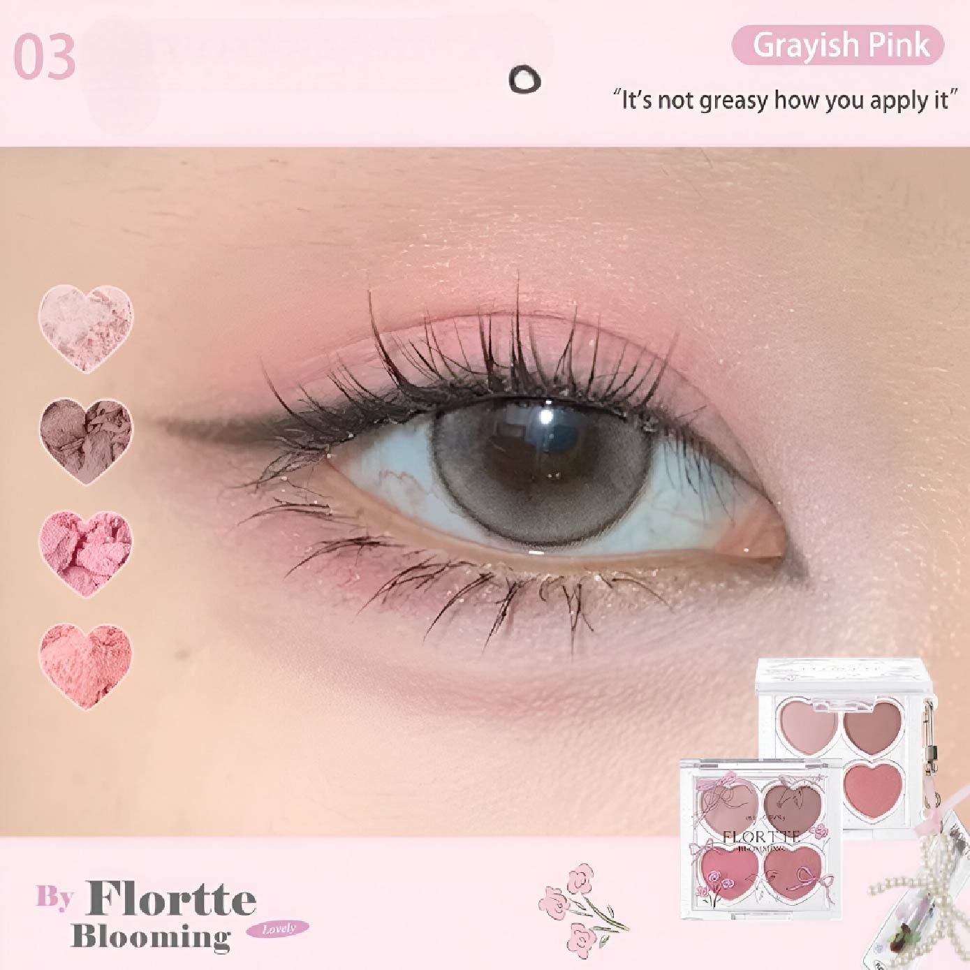 Love Yourself 4-Colour Eyeshadow Palette 03 2.7g