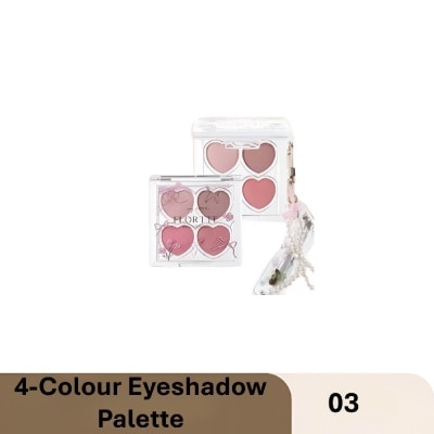 FLORTTE Love Yourself 4-Colour Eyeshadow Palette 03 2.7g