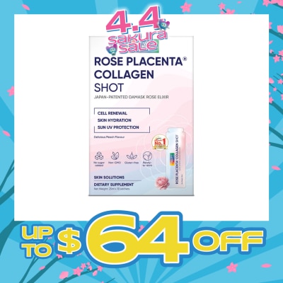 HOLISTIC WAY - Bio-Elixir Rose Placenta Collagen Shot Dietary Supplement Sachet 10s