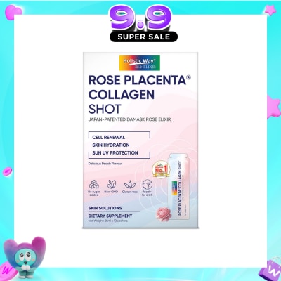 HOLISTIC WAY - Bio-Elixir Rose Placenta Collagen Shot Dietary Supplement Sachet 10s image