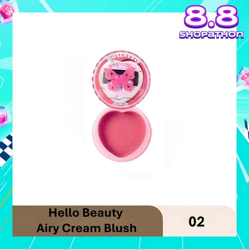 Hello Beauty Airy Cream Blush 02 6g