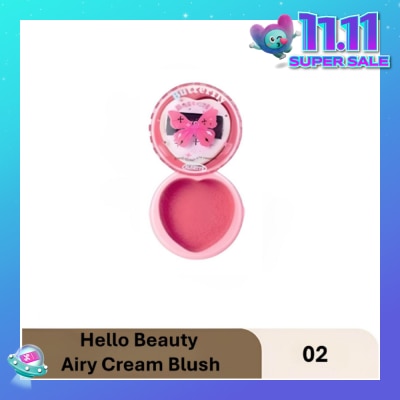 FLORTTE Hello Beauty Airy Cream Blush 02 6g