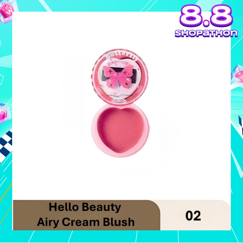 Hello Beauty Airy Cream Blush 02 6g