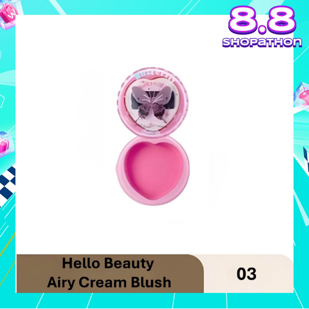 Hello Beauty Airy Cream Blush 03 6g