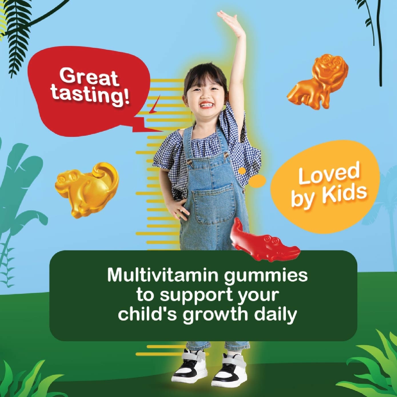 Multivitamins Gummies Apple 15s