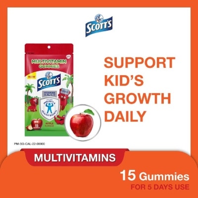 SCOTT'S Multivitamins Gummies Apple 15s