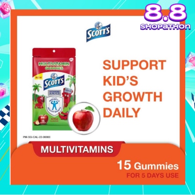 SCOTT'S Multivitamins Gummies Apple 15s