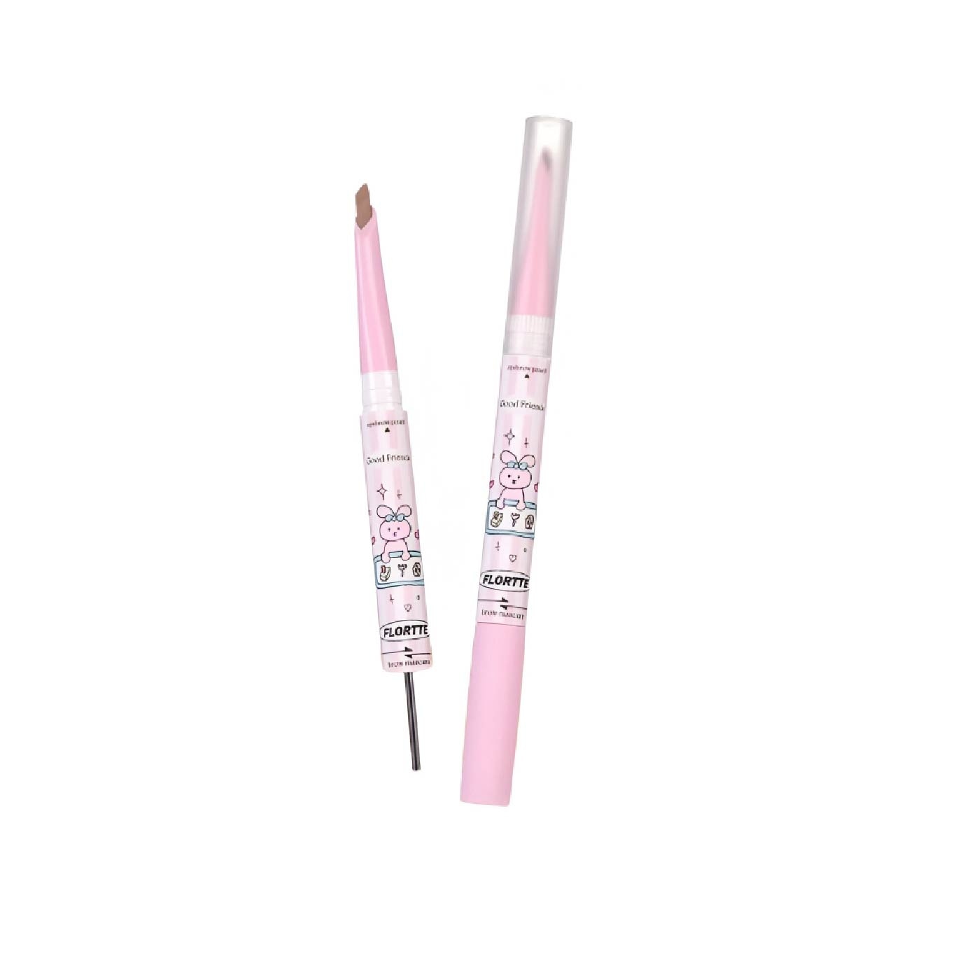 Good Friends Club Rotatable Eyebrow Pencil & Brow Mascara 05 18g