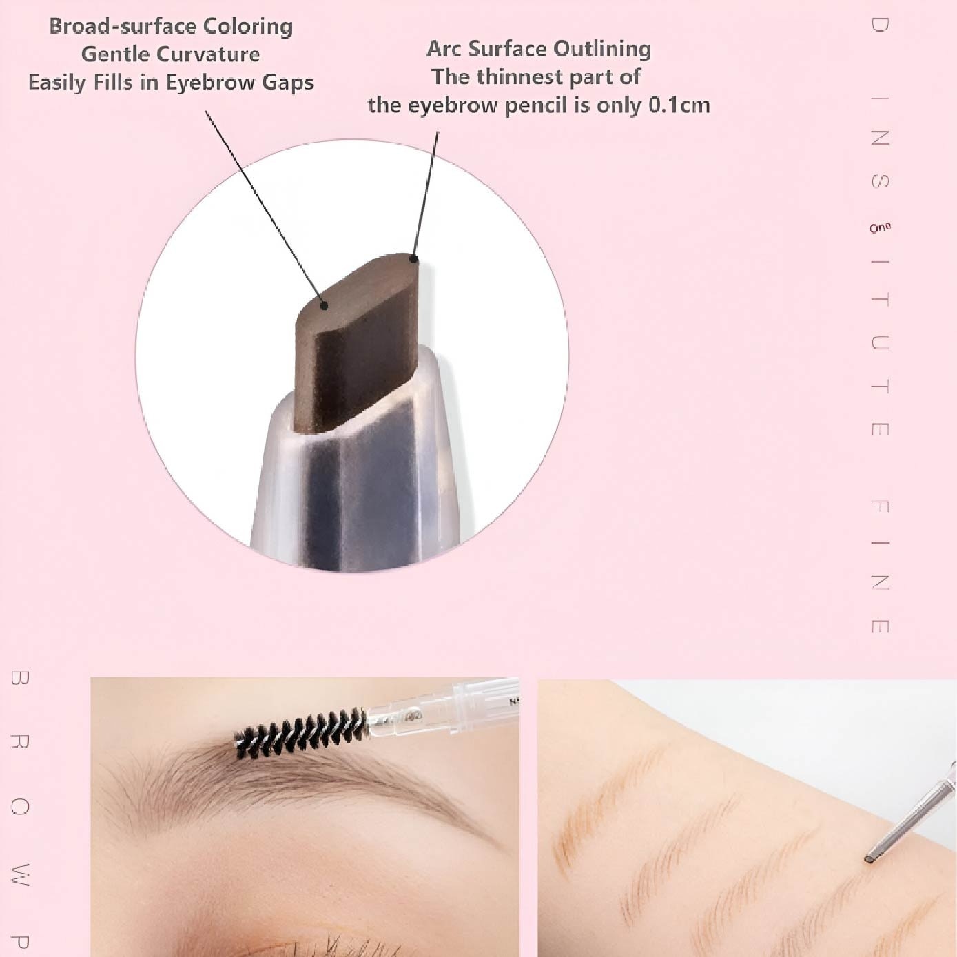 Mood Research Lab Sculpting Eyebrow Pencil M1 0.05g