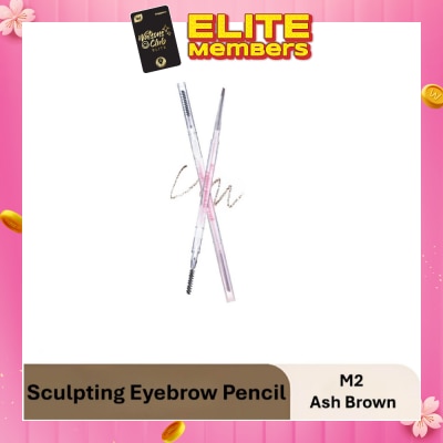 FLORTTE Mood Research Lab Sculpting Eyebrow Pencil M2 0.05g