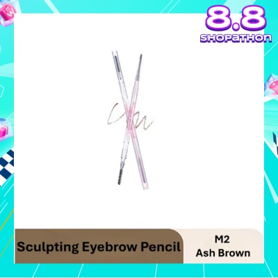 FLORTTE Mood Research Lab Sculpting Eyebrow Pencil M2 0.05g