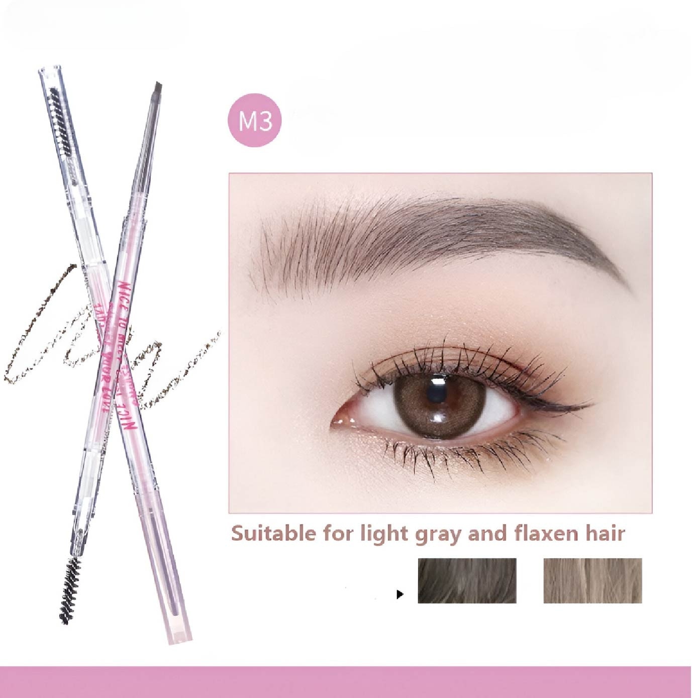 Mood Research Lab Sculpting Eyebrow Pencil M23 0.05g