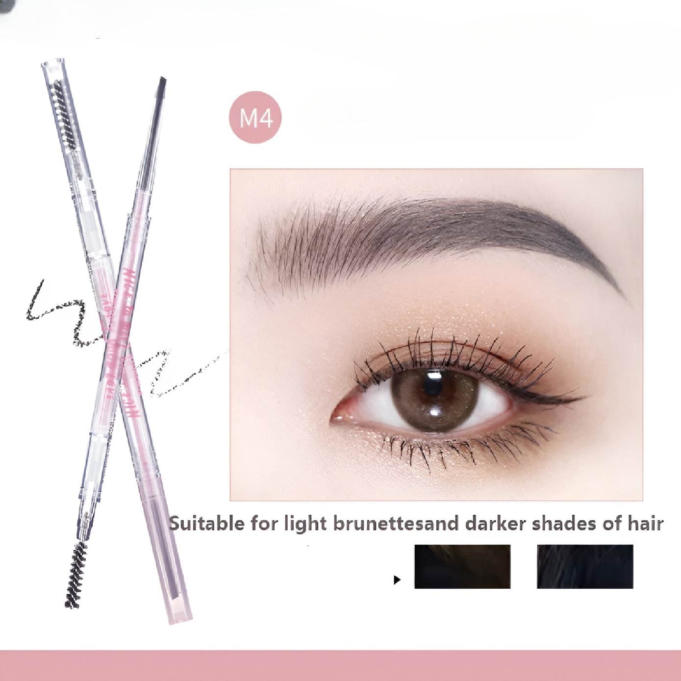 Mood Research Lab Sculpting Eyebrow Pencil M4 0.05g