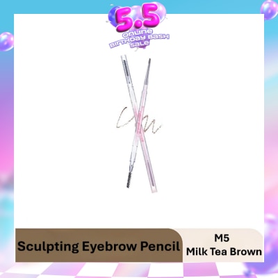 FLORTTE - Mood Research Lab Sculpting Eyebrow Pencil M5 0.05g