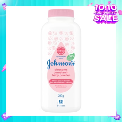 JOHNSON'S Baby Blossom Cornstarch Baby Powder 200g