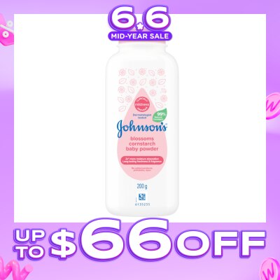 JOHNSON'S Baby - Blossom Cornstarch Baby Powder 200g