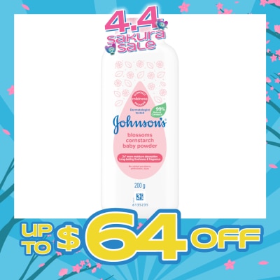 JOHNSON'S Baby - Blossom Cornstarch Baby Powder 200g