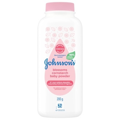 JOHNSON'S Baby Blossom Cornstarch Baby Powder 200g