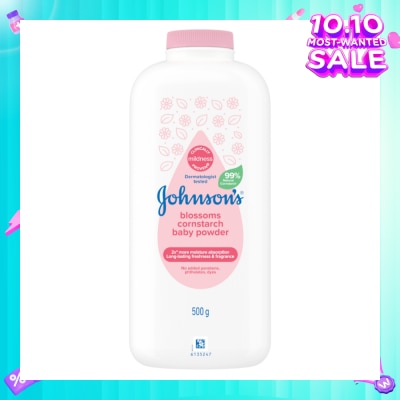 JOHNSON'S Baby Blossom Cornstarch Baby Powder 500g