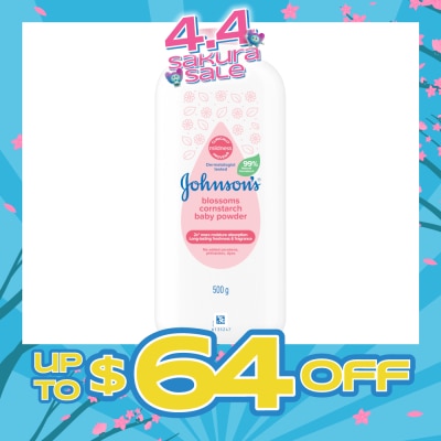 JOHNSON'S Baby - Blossom Cornstarch Baby Powder 500g