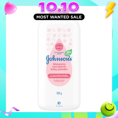 JOHNSON'S Baby Blossom Cornstarch Baby Powder 500g image