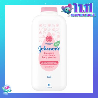 JOHNSON'S Baby Blossom Cornstarch Baby Powder 500g