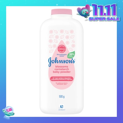 JOHNSON'S Baby Blossom Cornstarch Baby Powder 500g