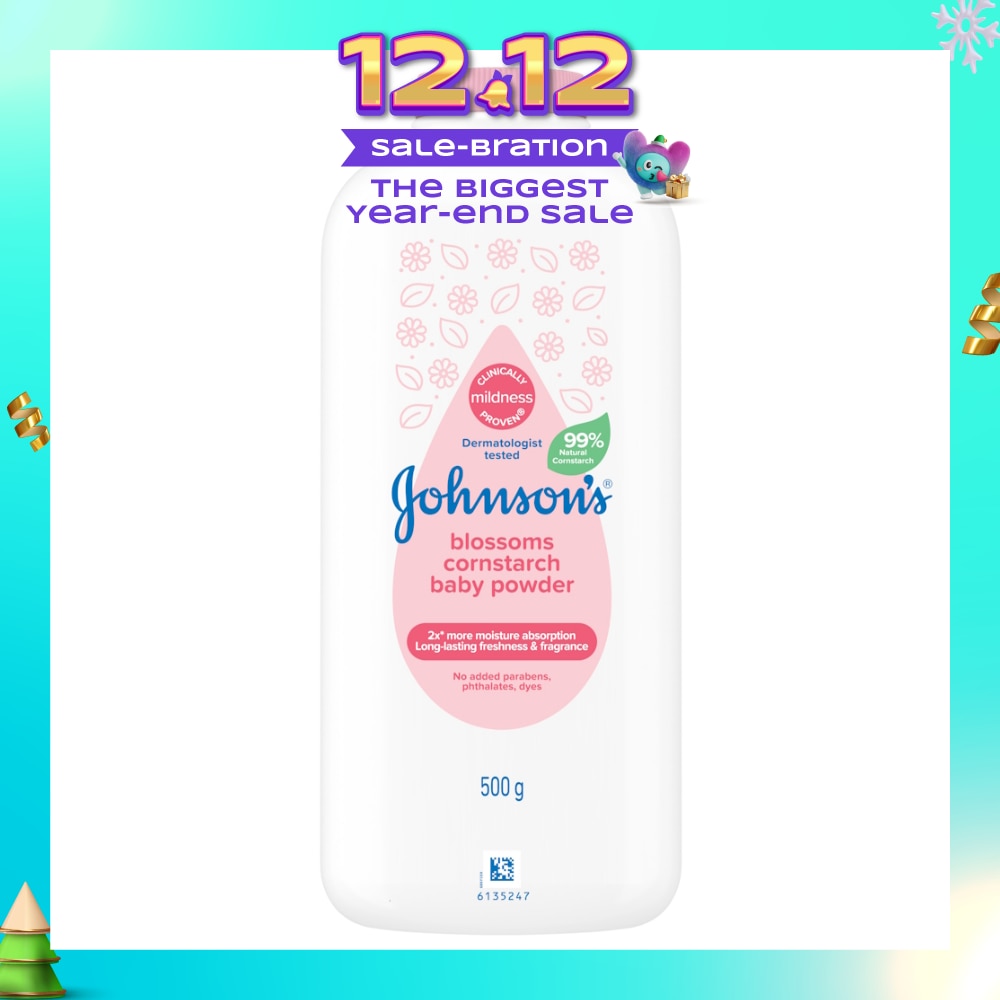 Blossom Cornstarch Baby Powder 500g