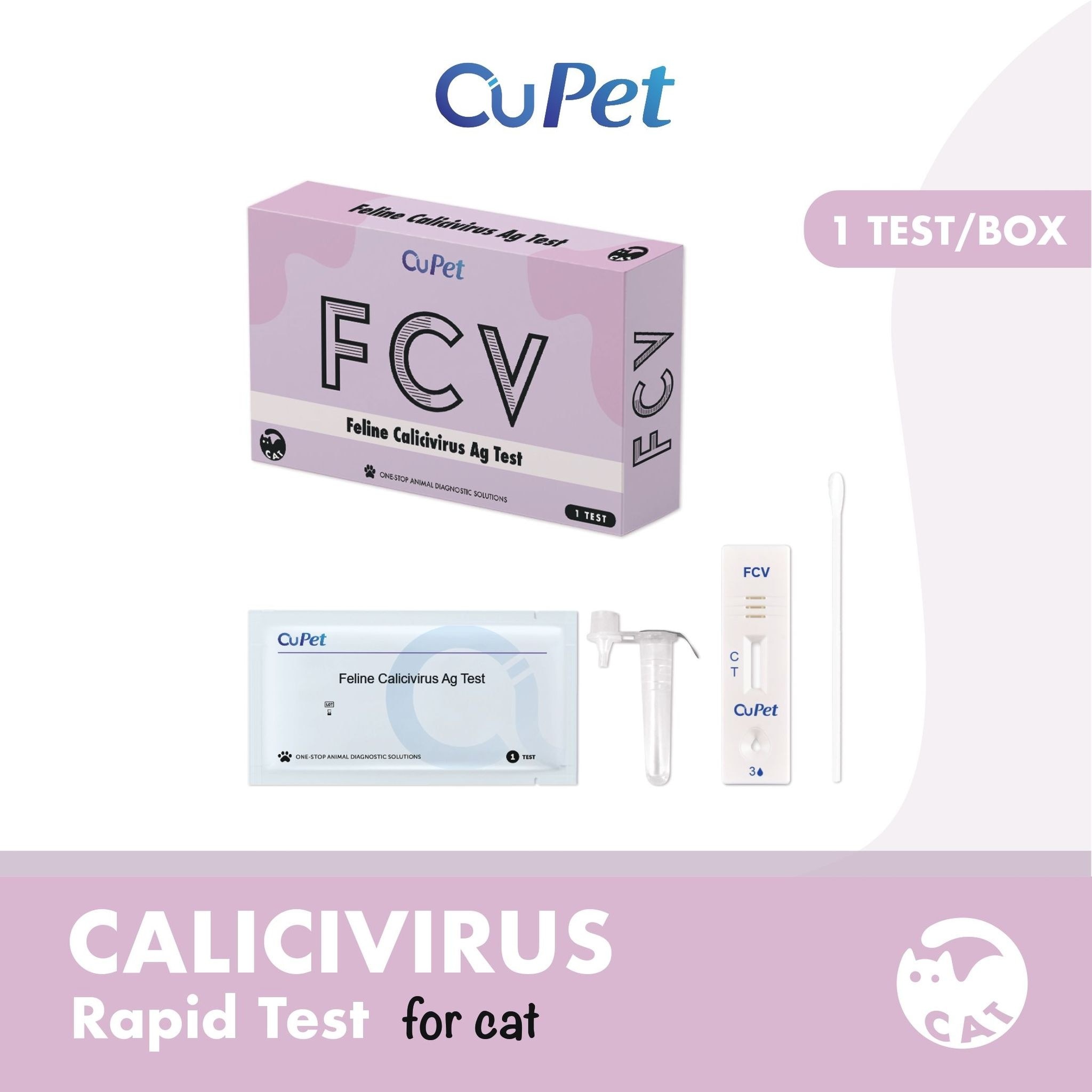 Feline Calicivirus (FCV) Ag Test 1s