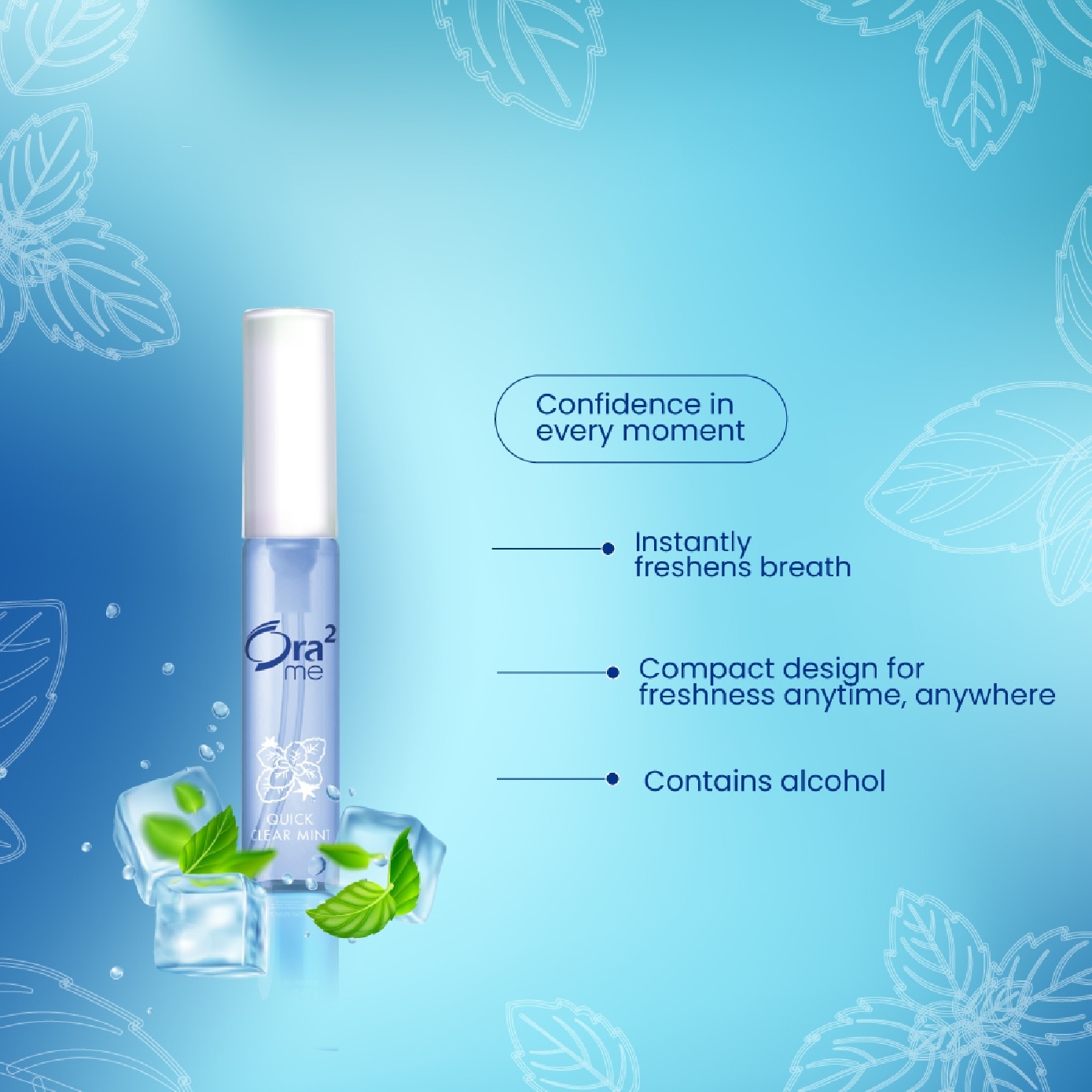 Breath Fine Mouth Spray Quick Mint 6ml