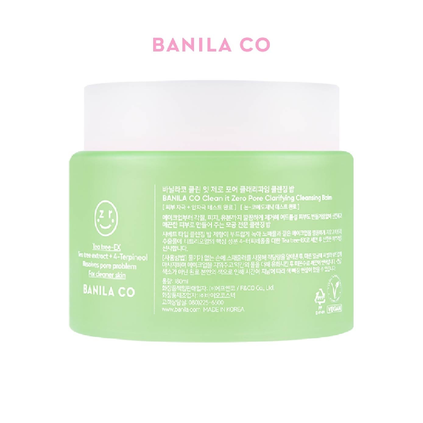 Clean It Zero Pore Clarifying Tea Tree-EX Cleansing Balm 180ml