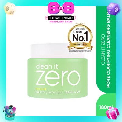 BANILA CO - Clean It Zero Pore Clarifying Tea Tree-EX Cleansing Balm 180ml