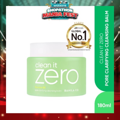BANILA CO - Clean It Zero Pore Clarifying Tea Tree-EX Cleansing Balm 180ml