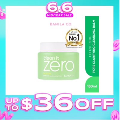 BANILA CO - Clean It Zero Pore Clarifying Tea Tree-EX Cleansing Balm 180ml