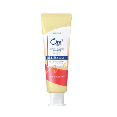 ORA2 - Stain Clear Tooth Paste (Apple Rose Mint) 140g