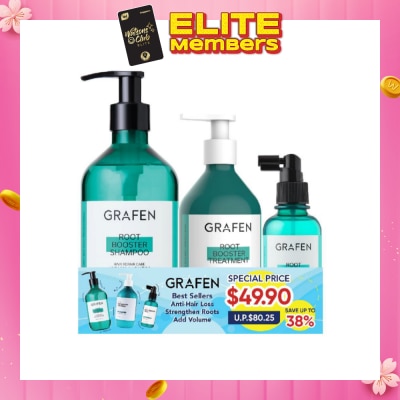 GRAFEN [CNY] Root Booster Haircare Set 1s